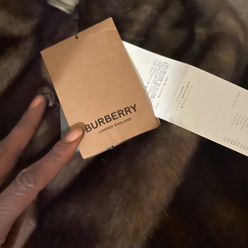 Burberry fur fox